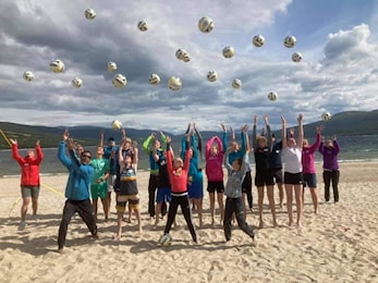 Oppstart trening Volleyball uke 34.